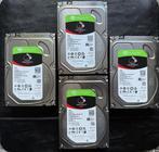 16 TB harde schijf 3,5" Seagate Iron Wolf NAS 4 x 4 TB, Computers en Software, Harde schijven, Intern, Gebruikt, Ophalen of Verzenden