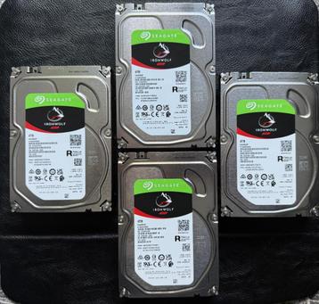 16 TB harde schijf 3,5" Seagate Iron Wolf NAS 4 x 4 TB beschikbaar voor biedingen