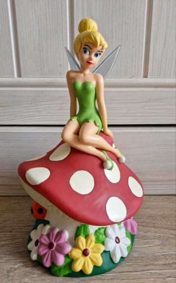 Tirelire Disney Vintage Tinkerbell, Enlèvement ou Envoi, Comme neuf