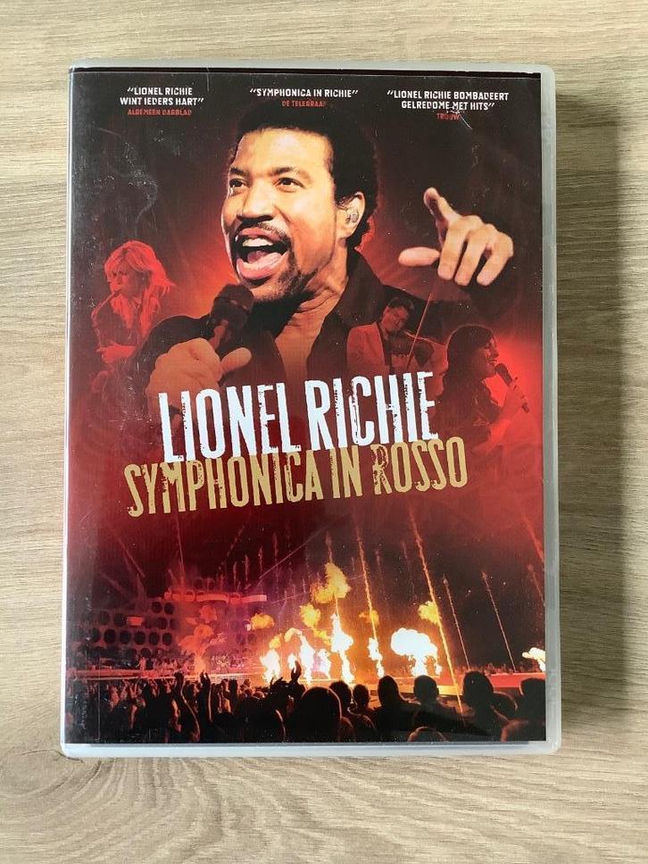 Lionel Richie - Symphonica In Rosso DVD, Cd's en Dvd's, Dvd's | Muziek en Concerten, Zo goed als nieuw, Muziek en Concerten, Ophalen of Verzenden