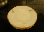 4 Dessertbordjes in Oostenrijks porselein. Rond 1900., Antiek en Kunst, Antiek | Servies los, Ophalen