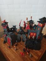 Groot drakenkasteel met draken en ridders, Ophalen, Zo goed als nieuw