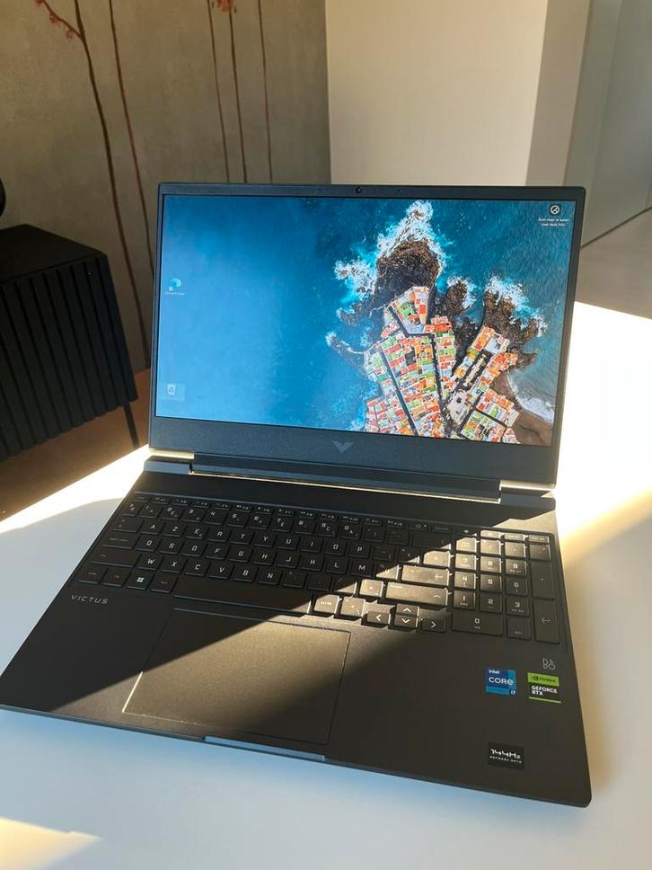 HP Victus 15-fa1080nb Azerty, Computers en Software, Windows Laptops, Zo goed als nieuw, 16 inch, SSD, 2 tot 3 Ghz, 16 GB, Azerty