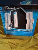 Surround sound system, Computers en Software, Pc speakers, Ophalen of Verzenden, Zo goed als nieuw
