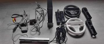 Wii console met accessoires