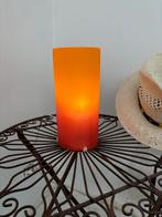 Lampe de chevet orange 26cm