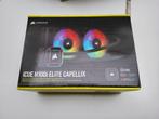 Corsair ICUE H100i elite capellix cpu-cooler, Computers en Software, Ophalen of Verzenden, Nieuw, Waterkoeling