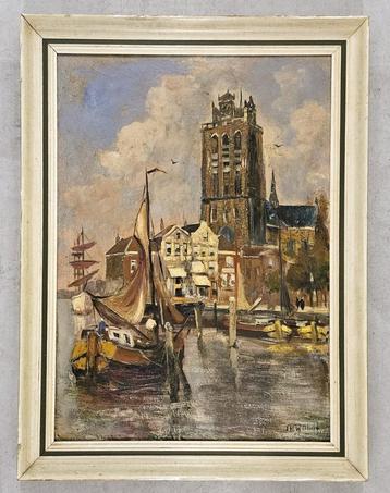Jan Hendrik Wolhoff (1881-1941)  Gezicht op de haven 