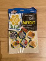 Linoleum Essdee softcut 2 sheets, Hobby en Vrije tijd, Nieuw, Ophalen, Materiaal