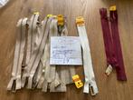Naaigerief diverse deelbare ritsen van 25 cm ritsen ykk, Verzenden, Nieuw