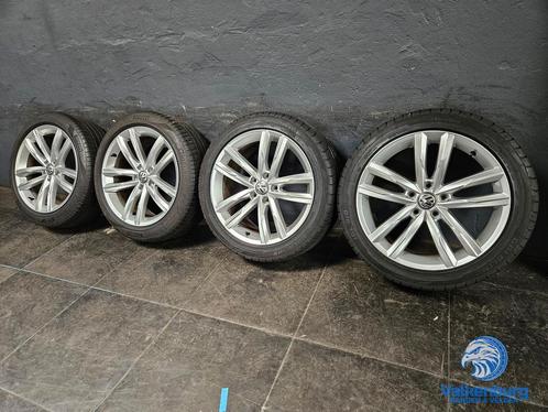 5-6mm! Originele VW Passat B8 3G Dartford 18 inch velgen 5x1, Auto-onderdelen, Banden en Velgen, Banden en Velgen, Zomerbanden