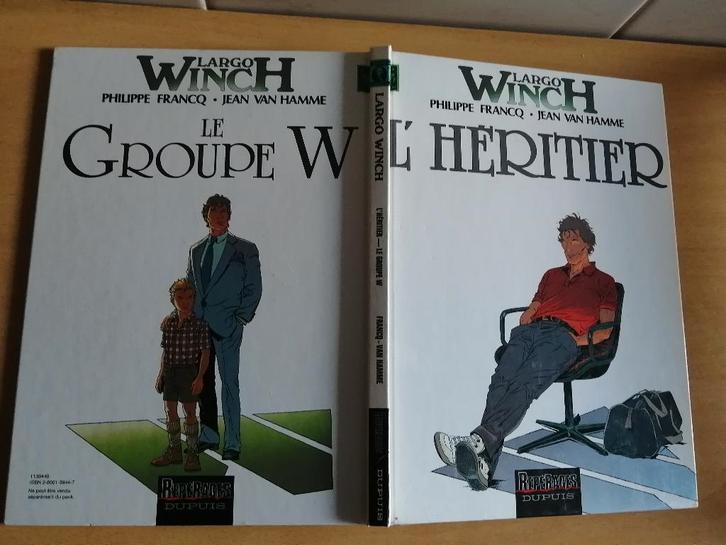 BD Largo Winch double tome 1 et 2 - Le groupe W + L'héritier, Livres, BD, Enlèvement ou Envoi