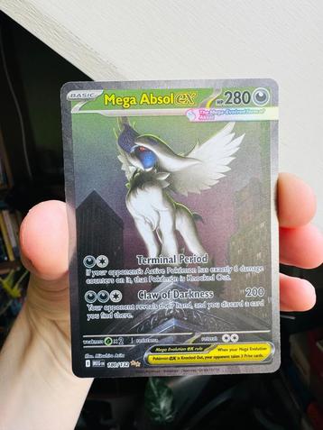 Mega absol ex mega evolution  beschikbaar voor biedingen