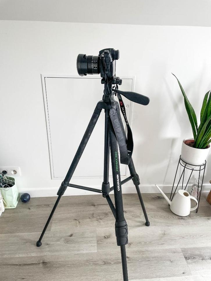 Cullmann Primax 390 statief – stevig, licht & in goede staat, Audio, Tv en Foto, Fotografie | Statieven en Balhoofden, Gebruikt