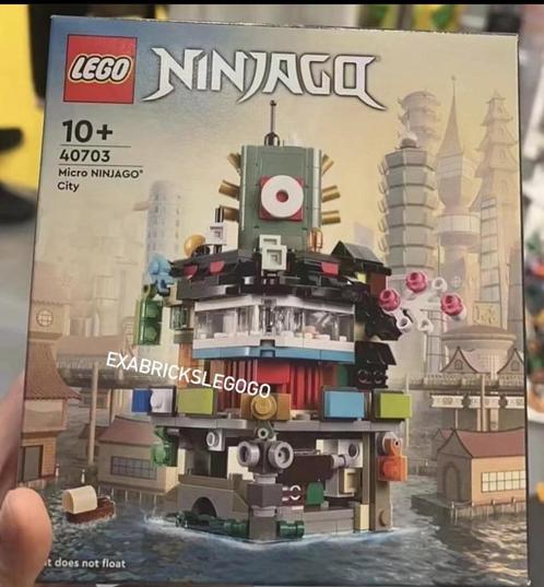 LEGO 40703 Micro NINJAGO City, Kinderen en Baby's, Speelgoed | Duplo en Lego, Nieuw, Lego, Complete set, Ophalen of Verzenden