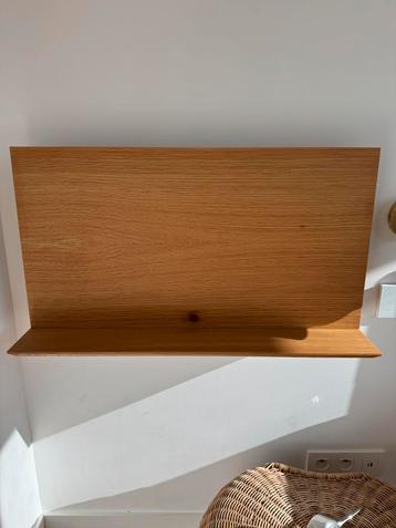 Zwevend eiken bureau - inklapbaar beschikbaar voor biedingen