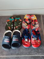 3 paar slipper + 1 paar waterslippers Cars, Enfants & Bébés, Vêtements de bébé | Chaussures & Chaussettes, Comme neuf, Enlèvement