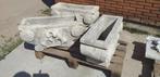 betonnen bloembakken, Tuin en Terras, Bloembakken en Plantenbakken, Ophalen, Gebruikt, Beton