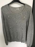 Pull gris à pierres brillantes taille S, Gris, Enlèvement ou Envoi, Taille 36 (S), Comme neuf
