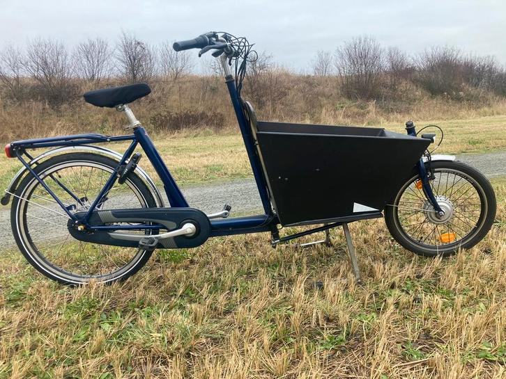 Bakfiets elektrisch in Nieuwstraat!, Fietsen en Brommers, Fietsen | Bakfietsen, Zo goed als nieuw, Gazelle, Elektrisch, Ophalen