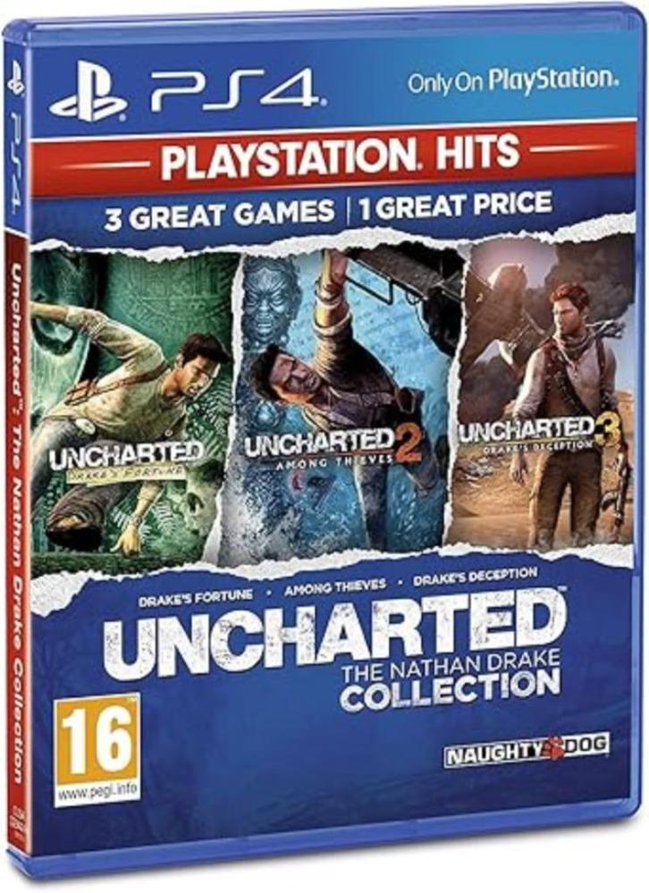 Uncharted The Nathan Drake Collection PS4 GRATIS LEVERING, Games en Spelcomputers, Games | Sony PlayStation 4, Nieuw, Avontuur en Actie