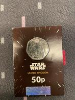 Britse Star Wars-munt van 50 cent - Han Solo en Chewbacca