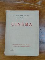 Les cahiers du mois CINEMA 1925, Boeken, Gelezen, Ophalen of Verzenden