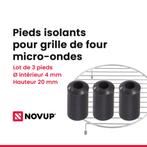 Pieds isolants pour grille de four / micro-ondes, Enlèvement ou Envoi, Neuf