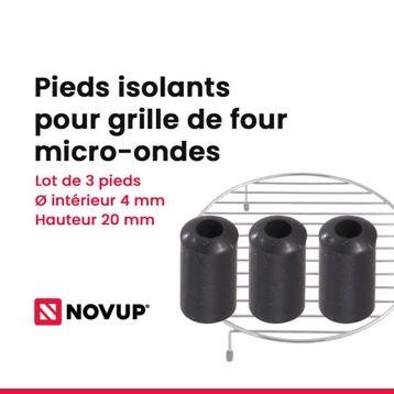 Pieds isolants pour grille de four / micro-ondes