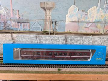 NMBS SNCB Oskar Art.3007 M4 BDk Bordeaux met Keukenafdeling beschikbaar voor biedingen