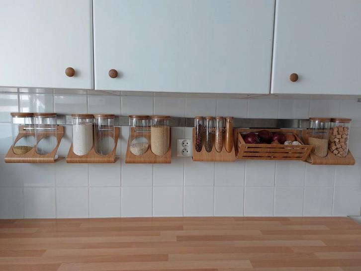 Bocaux de cuisine de chez ikea, Huis en Inrichting, Woonaccessoires | Wandplanken en Boekenplanken, Ophalen