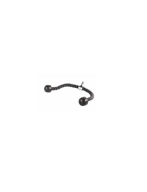 LMX09 | Tricep rope | Black, Sport en Fitness, Fitnessmaterialen, Nieuw, Battle rope, Armen, Benen, Borst, Buik, Rug, Ophalen of Verzenden