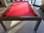 Pooltafel met dining tops. 8 ft groot., Sport en Fitness, Biljarten en Poolen, Ophalen, Zo goed als nieuw, Pooltafel