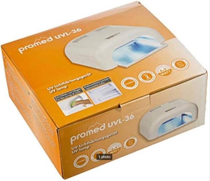 Promed UVL - 36 UV - Wit - Sèche-ongles neuf, Elektronische apparatuur, Persoonlijke Verzorgingsapparatuur, Nieuw, Hand- en Voetverzorging