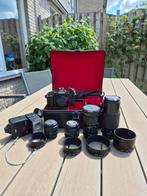 [Nieuwstaat] Canon A1 + 35-105mm f3.5 + 70-210mm f4, Ophalen of Verzenden, Zo goed als nieuw, Spiegelreflex, Canon