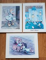 Lot de 3 cadres humoristiques DUCKS, Ophalen of Verzenden, Gebruikt