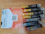 4 zwarte, 1 gele, 1 blauwe en 1 roze inkt 521 canon pixma, Ophalen of Verzenden, Zo goed als nieuw