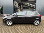 Opel Corsa Benzine - 5 deurs/Airco/alu velgen, 5 places, Noir, Tissu, Carnet d'entretien