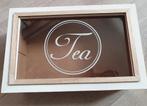 Boîte à thés, Ophalen of Verzenden, Zo goed als nieuw