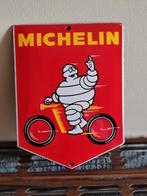 Plaque émaillée Michelin, Enlèvement ou Envoi, Comme neuf, Panneau publicitaire