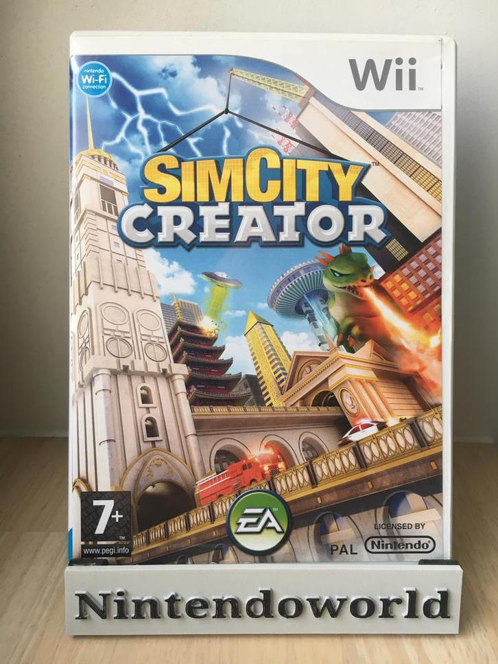 Simcity Creator (Wii), Games en Spelcomputers, Games | Nintendo Wii, Zo goed als nieuw, Ophalen