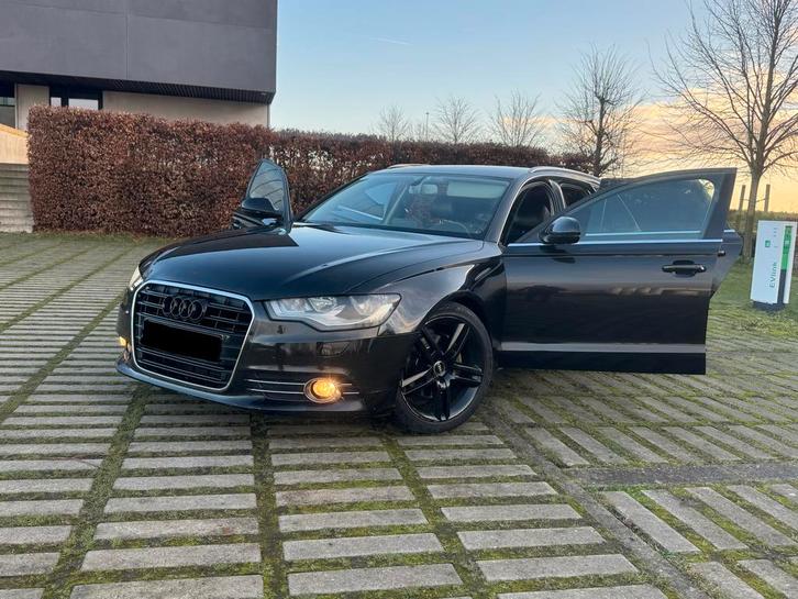 AUDI A6 C7 TFSI Luxe Ambient, Auto's, Audi, Particulier, ABS, Benzine, Break, 5 deurs, Automaat, Zwart, Zwart, Leder, Voorwielaandrijving