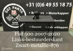 FIAT 500 Buitenspiegel Bestuurderskant Zwart Metallic 876, Utilisé, Enlèvement ou Envoi