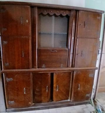Armoire encastrée ancienne, Enlèvement