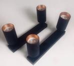 2 ledspots met 2 leds zwart en goud, Enlèvement, Utilisé