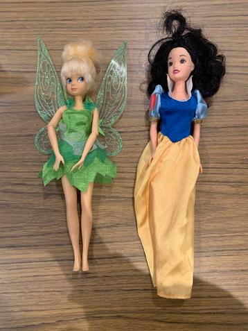 Pop tinkerbel en sneeuwitje beschikbaar voor biedingen