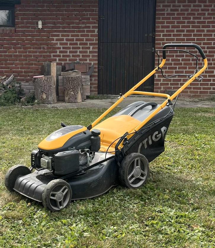 Tondeuse Stiga, Jardin & Terrasse, Tondeuses à gazon, Utilisé, Tondeuses à gazon à essence, 50 cm ou plus, Tondeuse rotative, Fonction de mulching