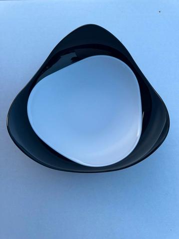 Tupperware Allegra Serveerschaal 2L | Zwart-Wit | NIEUW beschikbaar voor biedingen
