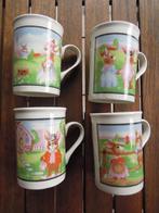 tas kop 4 tassen met oor konijnen familie nieuw, Huis en Inrichting, Keuken | Servies, Ophalen of Verzenden, Nieuw, Aardewerk