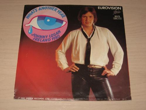 disque vinyl 45 tours johnny logan eurovision 1974, Cd's en Dvd's, Vinyl | Pop, Zo goed als nieuw, 1960 tot 1980, Ophalen of Verzenden
